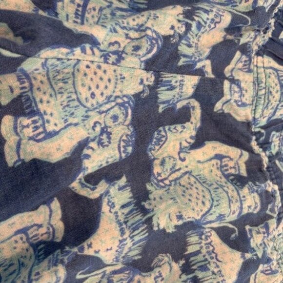 Lilly Pulitzer Linen Pants Size Medium - Picture 3 of 4